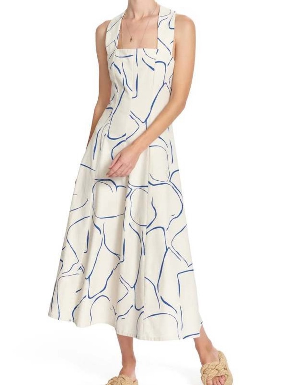 Anthropologie  brand Corey Lynn Calter midi dress.